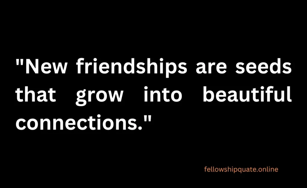 Quotes About New Friendships