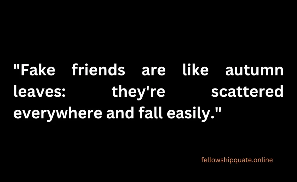 Quotes About Fake Friends