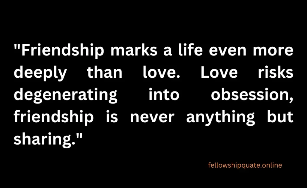 Quotes About Friendship and Love