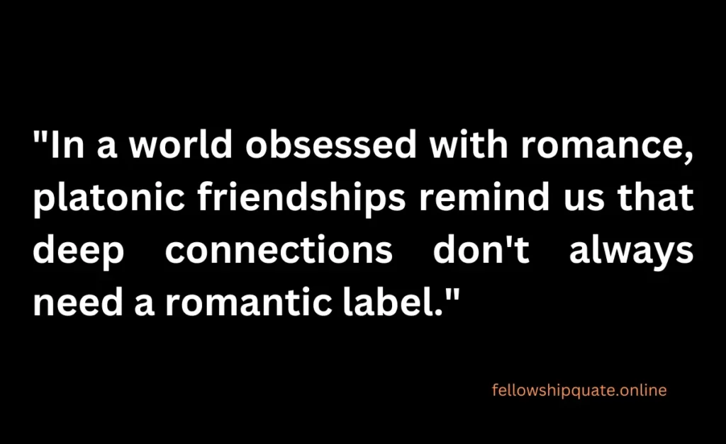 Quotes About Platonic Friendships