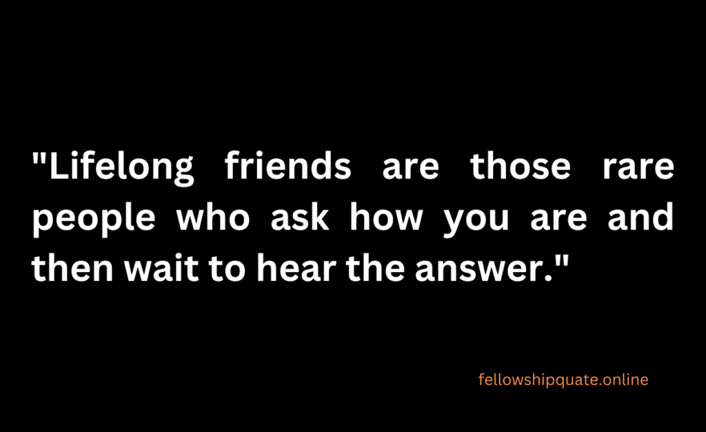 Quotes About Lifelong Friends